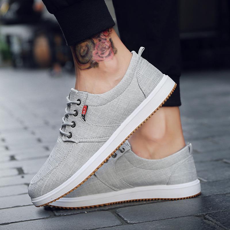Summer Men's Casual Canvas Shoes Non-slip Wear-resistant Men's Loafers
