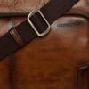 Shoulder Bag Made in Japan Cowhide Archaic 71881 Brown [L'Homme Presse]