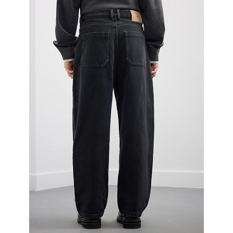 GXG Herren Jeans mit gewaschenem Used-Look, gerade geschnitten, entspannte Passform