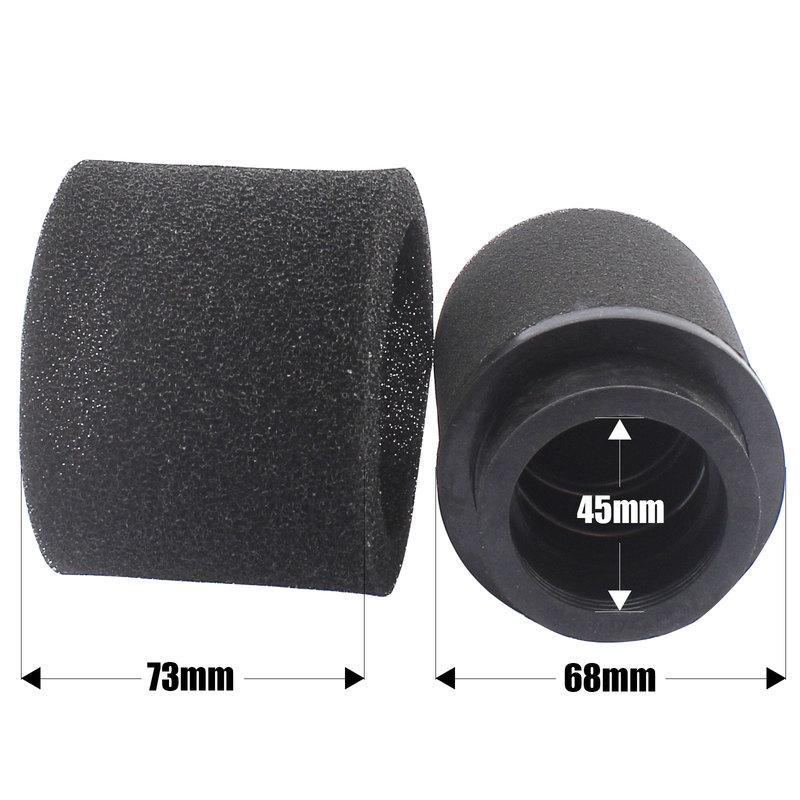 44mm 45mm 46mm Black Air Filter for 50cc - 90cc 110cc 125cc Motorcycle ATV Quad Scooter Go Kart Moped Pit Dirt Racing Super Bike