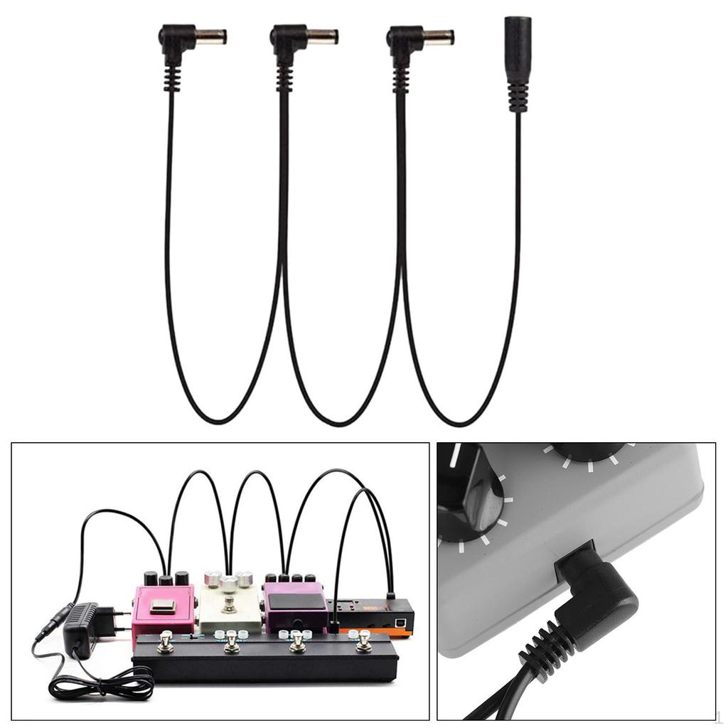 Daisy Chain Cable ,Right Angle Power Cord Bass, Patch Wire Cable,9V DC , Guitar Effect