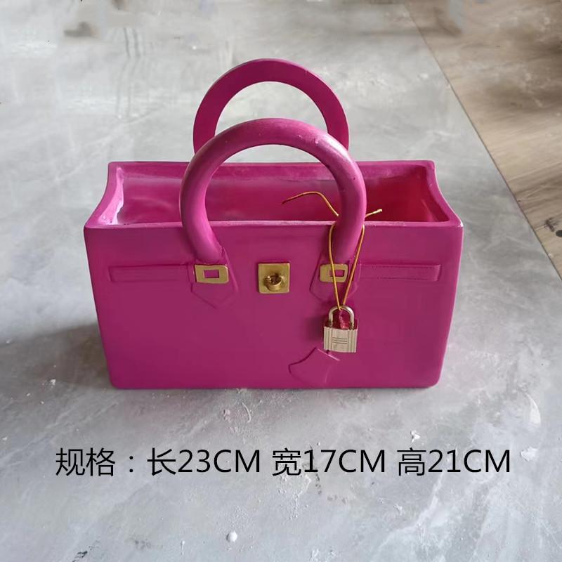Resin Handheld Bags Flower Vases Bag