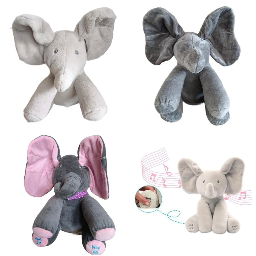 Entzückendes Elefanten-Plüschtier mit beweglichen Ohren Perfektes Babygeschenk