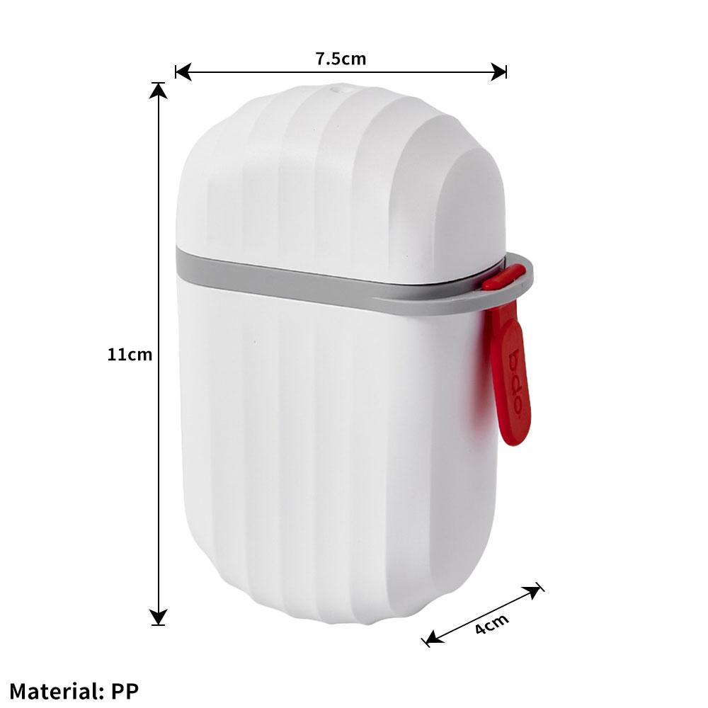

Plastic Soap Dish Travel Box Holder Container with Lid Durable Soap Case Strong Sealing Organizer Bathroom Home Outdoor Hiking