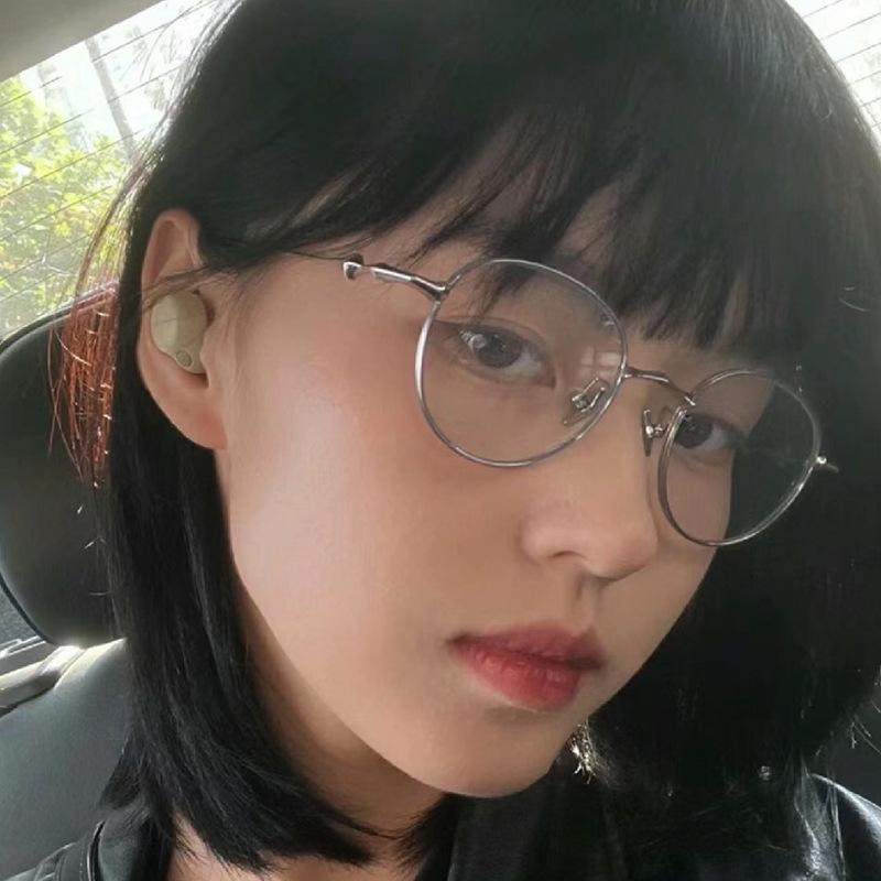 Korean Stylish Sun Glasses for For Women Vintage Vintage Round Shape Sunglass Woman High Quality Female Sun Glass