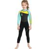 Girls' Long Sleeve 2.5MM Wetsuit: Thickened, Warm, UV-Protected One-Piece for Surfing and Snorkeling