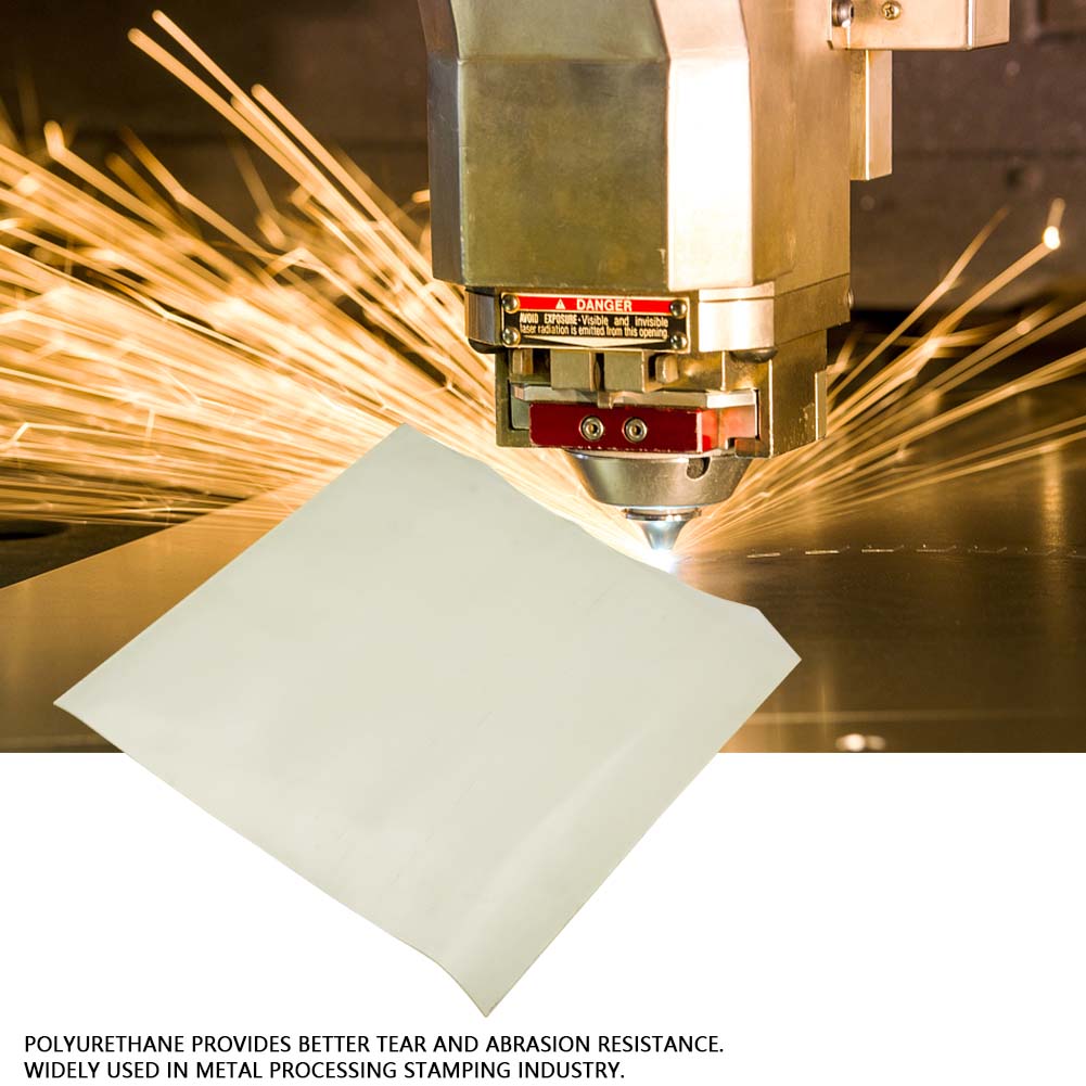 High Quality Polyurethane Sorbothane Sheet Rubber Chemical Resistance Yellow (4*200*500mm)