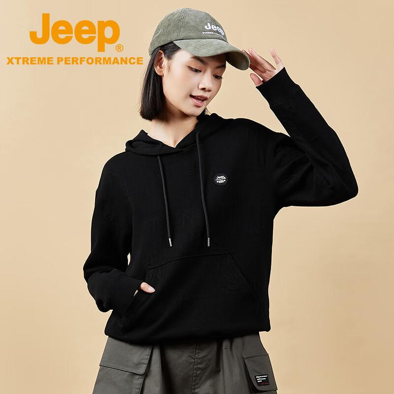 

Женская повседневная толстовка Jeep с флисовой подкладкой M