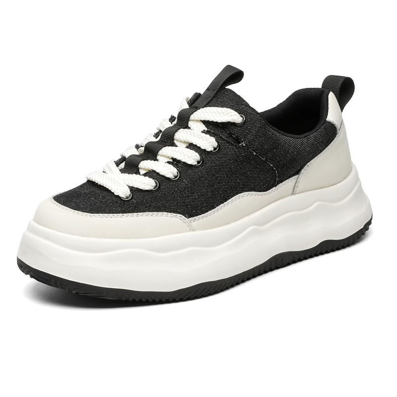 Fashion Thick soled height increasing men's shoes Classic Comfort Brand Daily leisure sports Style  Four Seasons Shoes Quality Youth New