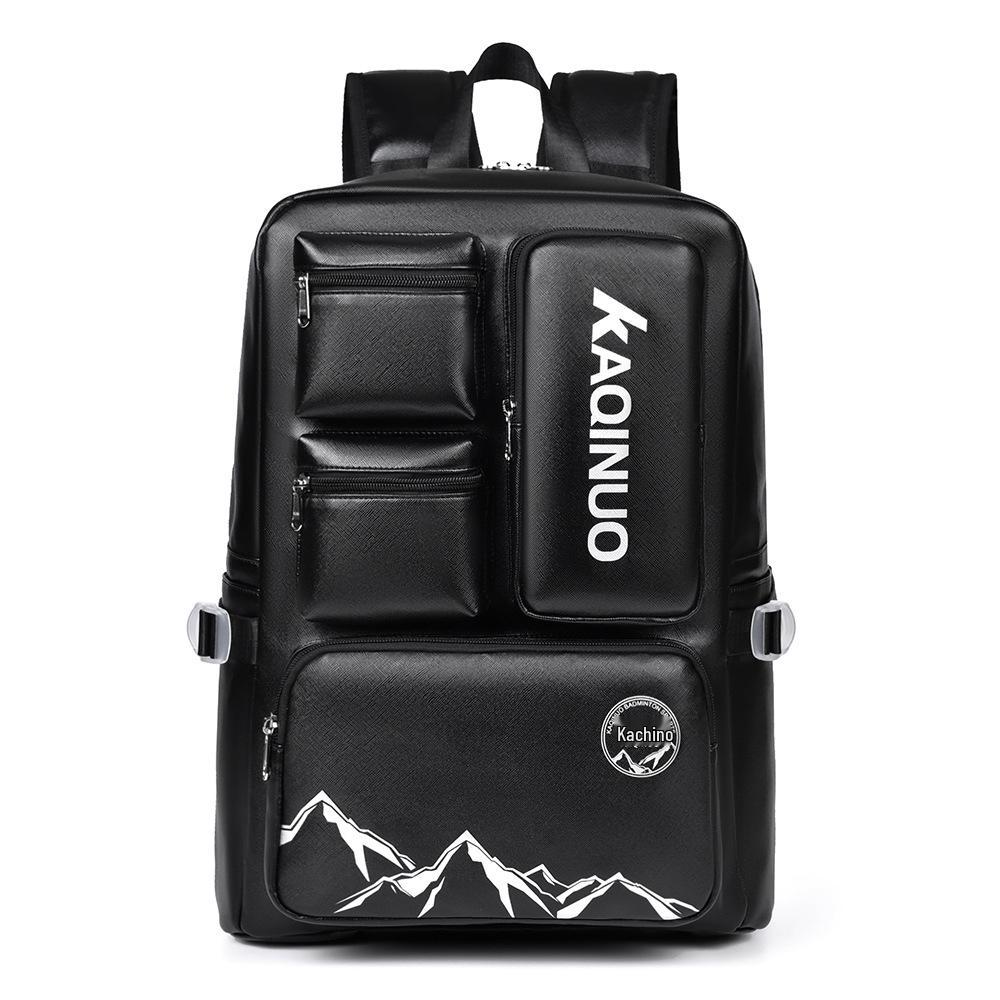 

Унисекс Рюкзак для бадминтона и тенниса - Большая вместимость, Многофункциональный с отделением для обуви, Турнирная версия Under 20L чёрный