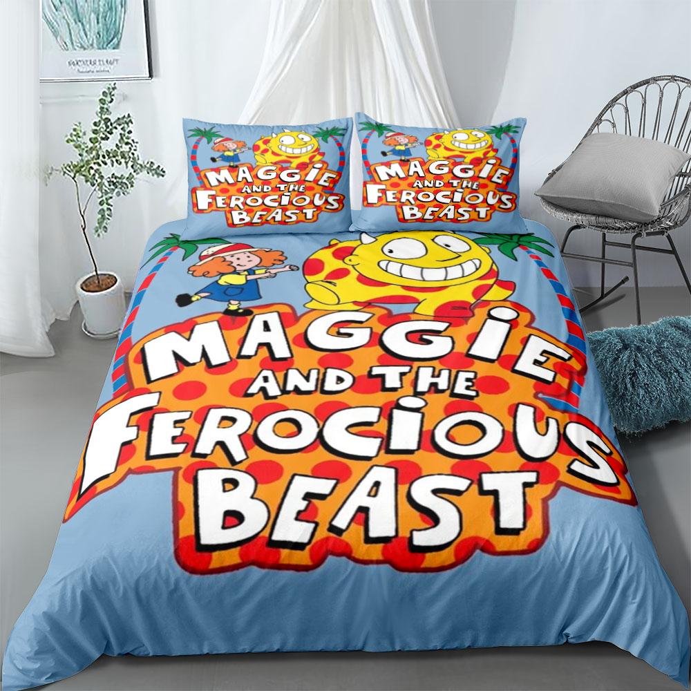 Babar and Zephir Bedding Set Without Sheet King Queen Double Full Twin Single Size Bed Linen Set