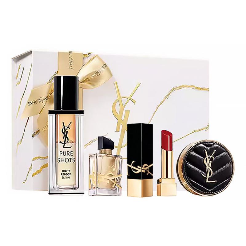 SAINT LAURENT Night Queen 2 Limited Edition Serums Box Skincare Sets Brightening Moisturizing And Hydrating Gentle