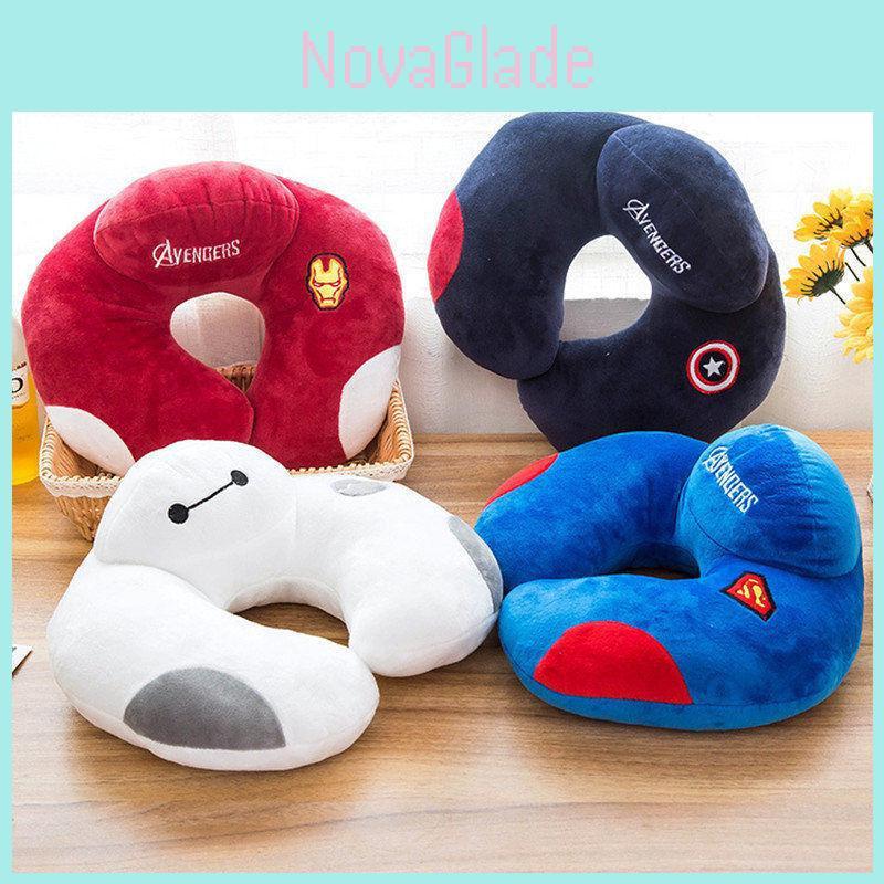 Compact Lightweight Inflatable Neck Pillow With Porous And Breathable Fabric