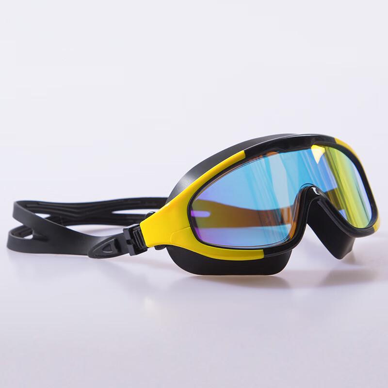 Duże Oprawki HD Przeciwmgielne Galwanizowane Gogle Pływackie