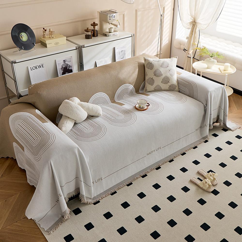 

Vintage geometric sofa cover abstract pattern sofa cushion all-season sofa towel cover blanket all-inclusive sofa cover 90x180