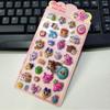 2026 3D Relief Hollow Stickers - Cute Cartoon Anime Stickers Waterproof Children's Laptop Decoration and Anime Fan Gifts