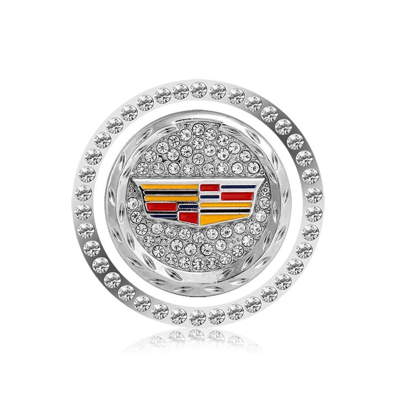 Diamond Car One-Click Start Stop Button Sticker Decorative Ring for Cadillac ATS BLS CT4 CTS SRX XT5 XT6 XTS Escalade Deville