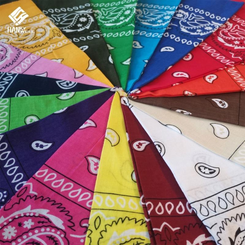 Bandane Sciarpa da Testa Foulard Sciarpa da Moto Fazzoletti Sciarpa da Testa in Cotone Sciarpe Hip Hop Bandane da Esterno