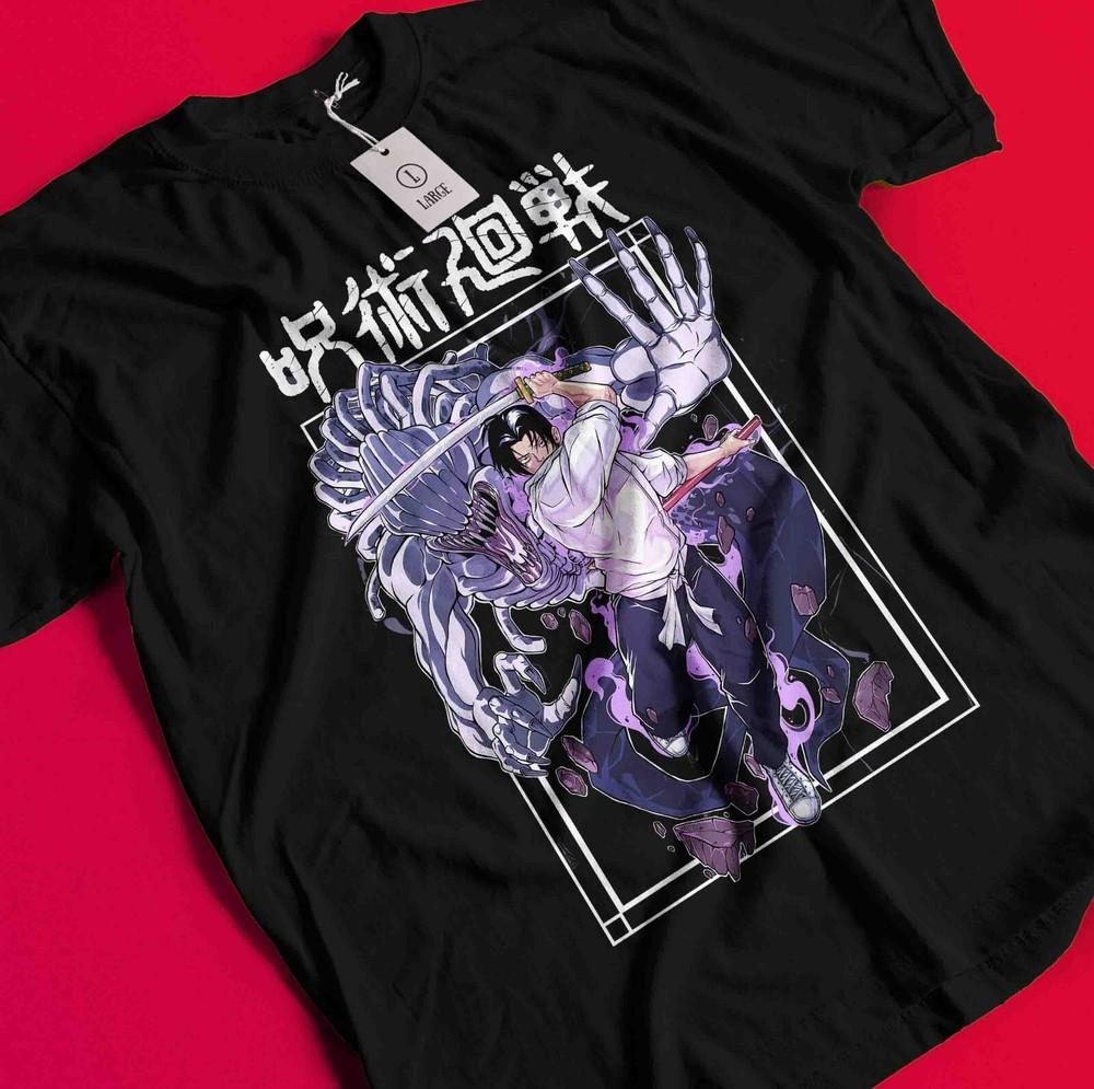 

Yuta Rika Shirt Gojo Satoru T-Shirt Jujutsu Kaisen Tshirt Toji Tee Sukuna Geto BB718 L