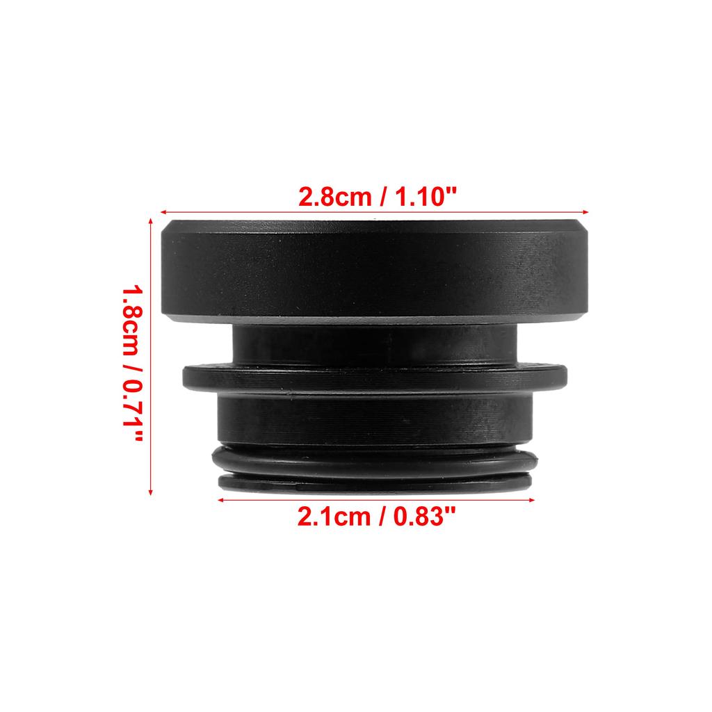 X AUTOHAUX Car Cigarette Lighter Socket Cover Universal Waterproof Plug Replacement Accessories Universal Black