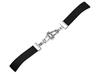 [Import King Original] Watch Parts - Compatible with Franck Muller Long Island 5850 - Rubber Strap, Pattern 4, Aftermarket, Black, 18mm