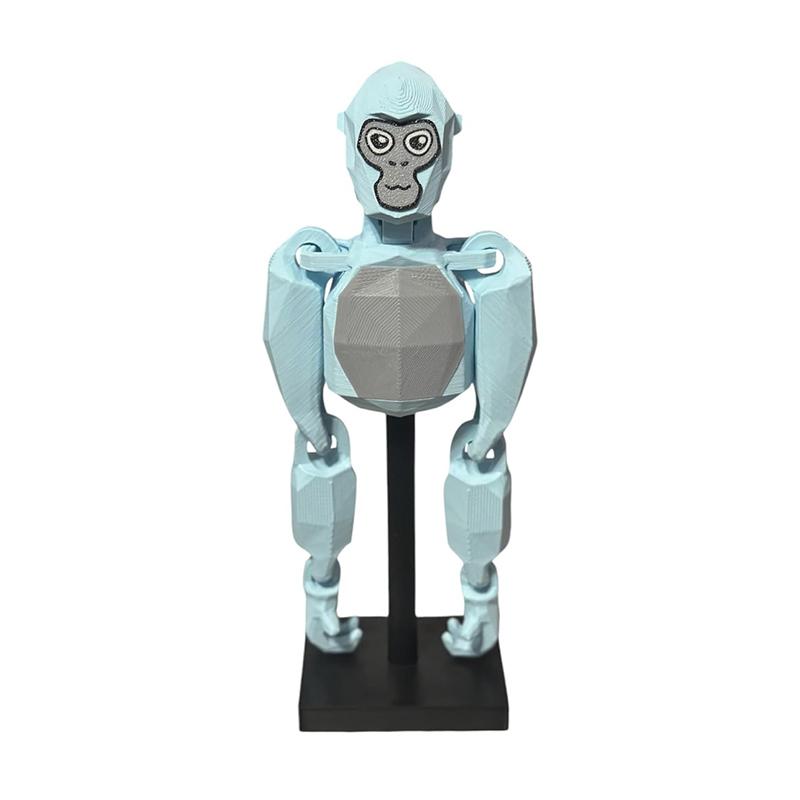 Gorilla Tag Figurine Fidget Flessibile Scimmia Stampata 3D Bambole con Articolazioni Mobili Giocattoli Animali Cartoni Animati Decorazioni per la Casa Regali di Compleanno per Bambini