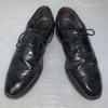 Dexter Wingtip Full Brogue Business Shoes USA Black 8 1/2 M 26.5(USED)