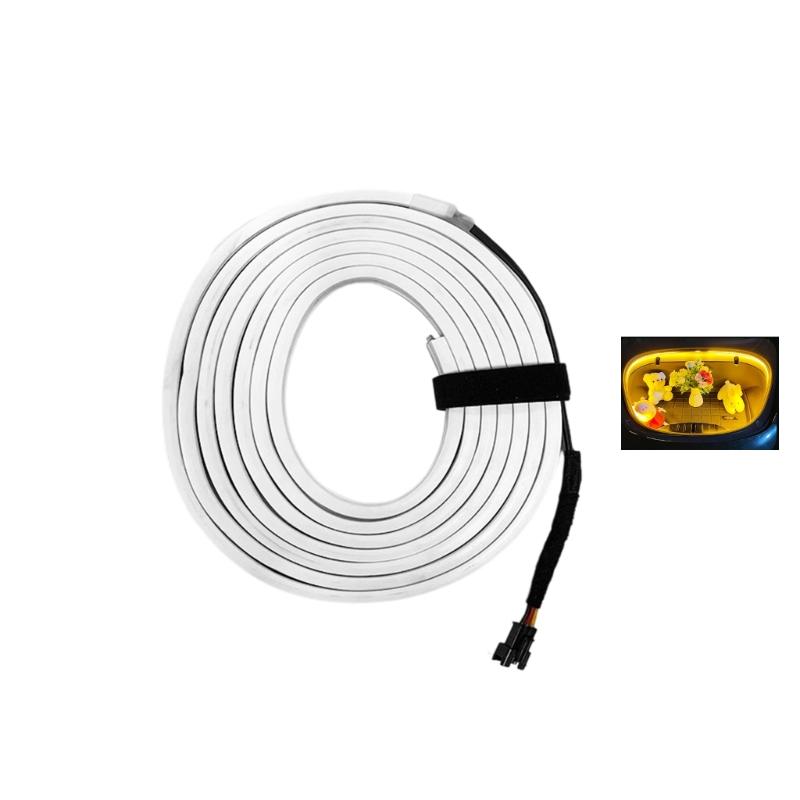 Quick Install Car Frunk Decorative Atmosphere Light Feature Bright LED Illumination For 3 Y Low Power Consumption