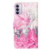 For Xiaomi Redmi 15 5G (Global) (169mm) Stand Case Marble Painted Folio Flip Leather Wallet Phone Cover