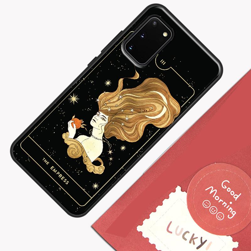 Witches moon Tarot Mystery totem Phone Case For Samsung Galaxy S23 S26 Ultra S20 S21 S22 S24 S25 Plus S10 S25 FE Cover Shell