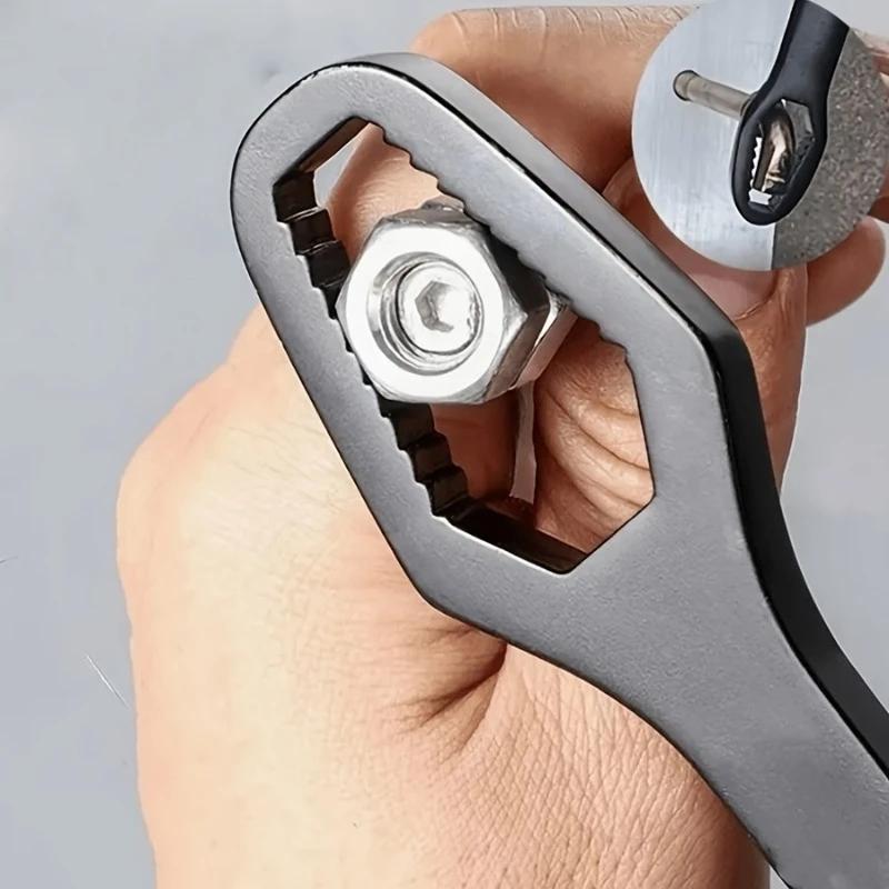 1PC Multipurpose 5mm Thick Torx Wrench, Wrench Mouth Size 3-17mm