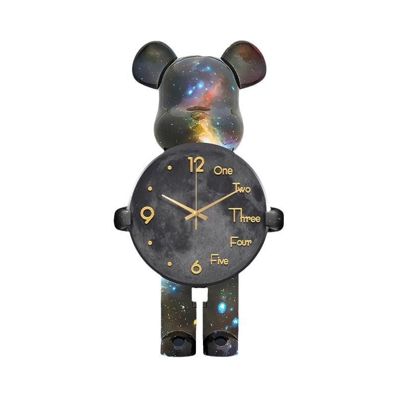 Wall Violentbear Clock Creativity Timepiece Living Decoration Room