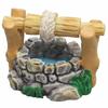 2Pcs Micro Landscape Retro Water Well Resin Ornament Aquarium Tank Decoration Landscape Water Well Ornament Flower Pot Decor