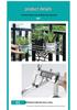 Outdoor/Indoor Balcony Rail Plant & Flower Pot Hanging Rack