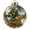 7cm PET Hummingbird Ornament Christmas Tree Wall Hanging Decor Modern Minimalist Holiday Decoration