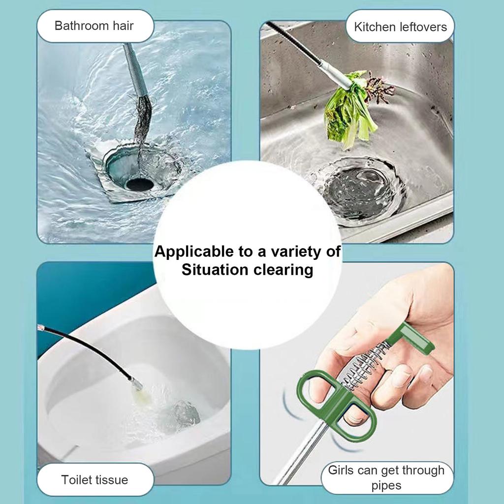 Sbloccante per Tubi di Scarico Azione Rapida Apri Scarichi Utilizzando Aria ad Alta Pressione, Sicuro Strumento di Pulizia per Scarichi di Cucina e Bagno