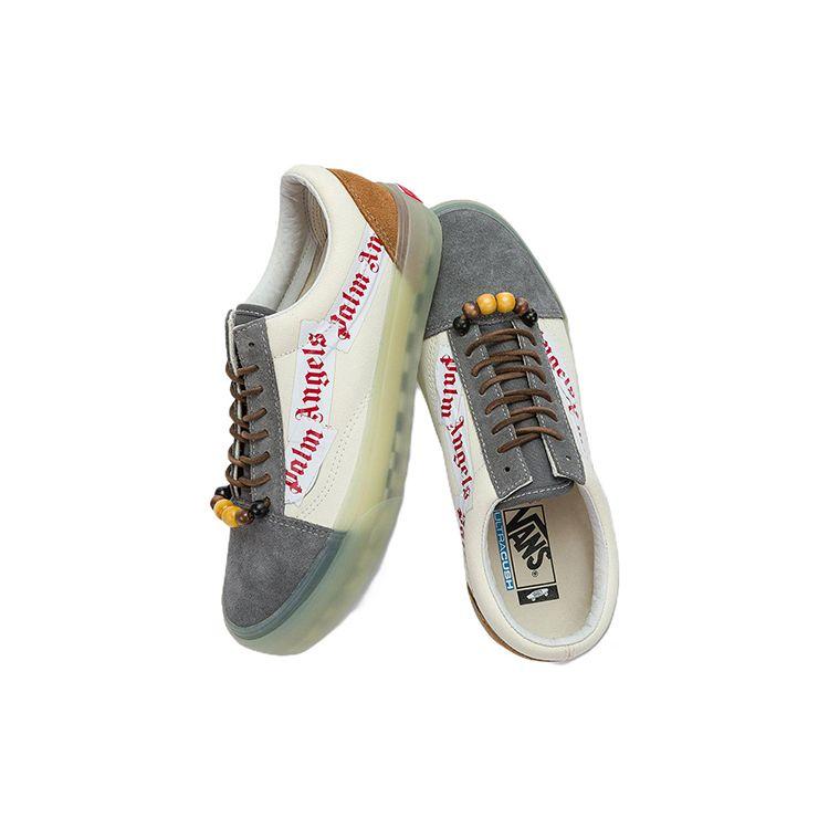 Palm Angels x Vans Old Skool VLT LX Pewter Unisex Tenisky Šedá Chipmunk VN0A4BVF78M