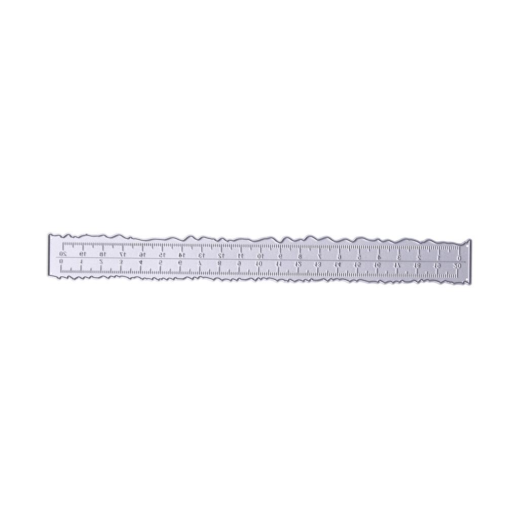 2pcs Curve Rulers Metal Lightweight Embossing Cutting Template for DIY Craft Album Decoration