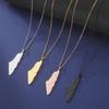  Fashion Israel Palestine Map Pendant Necklace Islamic Script Architecture Pattern Necklaces Stainless Steel Jewelry Gift