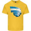 Curled Nicaragua Flag Nicaraguan Day Football Unisexs Light Cotton TShirt