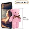 10 Pcs Mini Cute Cartoon Plush Bear Dolls Birthday Gift Wedding Party Favors DIY Accessory Supplies