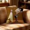 CClassic MMr BBean Pillow Case Cushion Cover Throw Pillow Case For Car Sofa