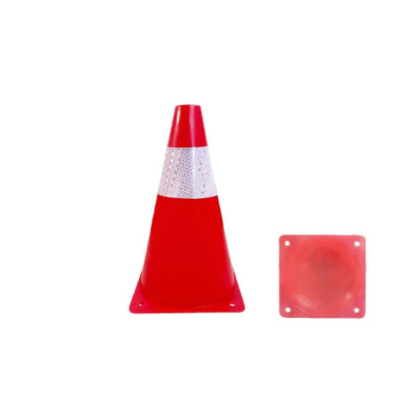 Reflective Traffic Cone Barrier - 70cm/90cm Construction Road Cylinder
