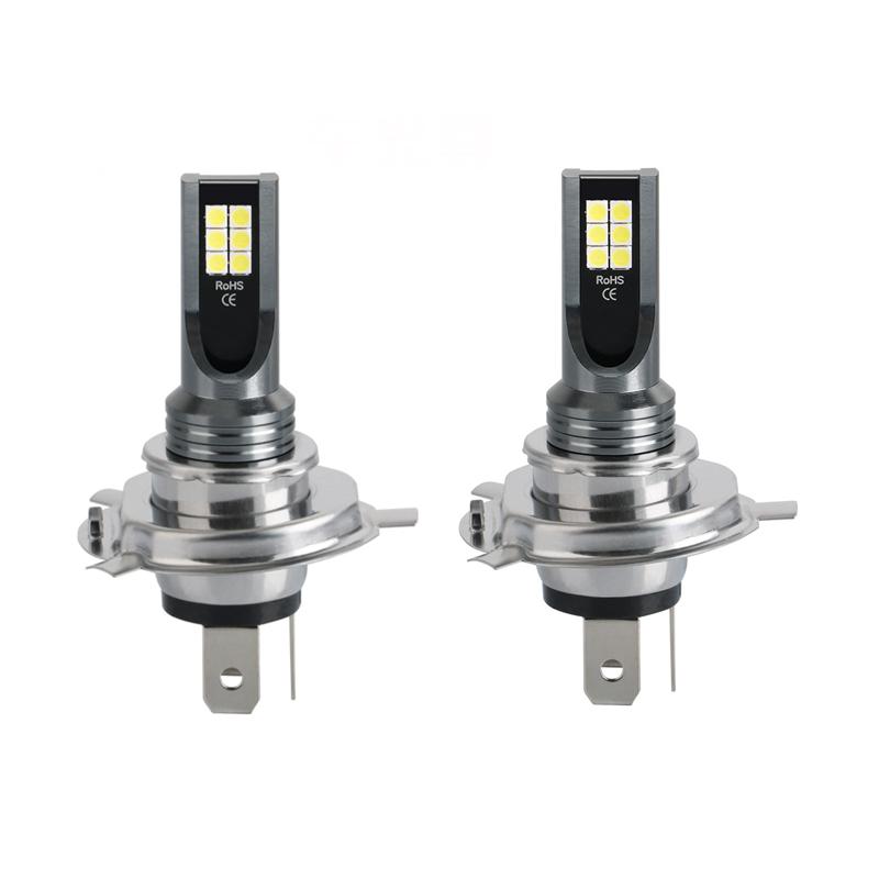 1 pièces voiture moto Mini ampoule Led conduite antibrouillard H4 feux de route antibrouillard