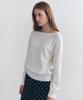 ROLAROLA Boatneck Lace Knit Ivory