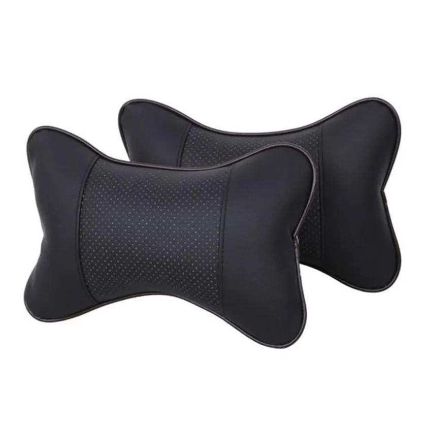 Car Neck Pillow Bone Shape All Season Universal Soft Headrest Cushion Auto Interior Car Seat Accessory