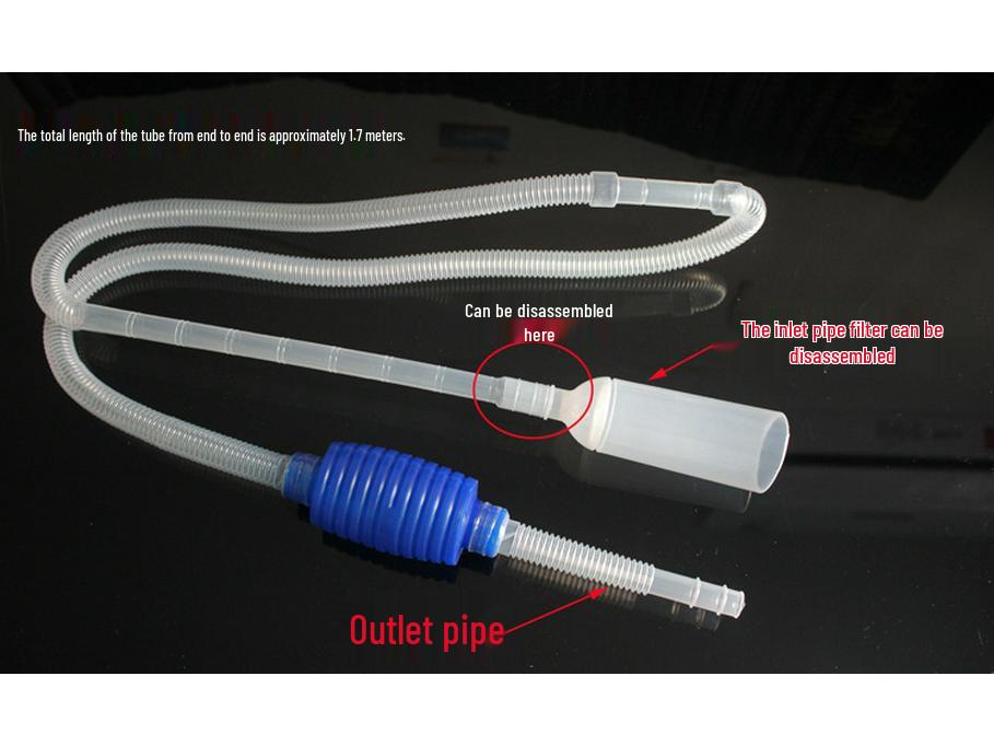 Semi-Automatic Aquarium Sand Washer and Water Changer Pump A-7