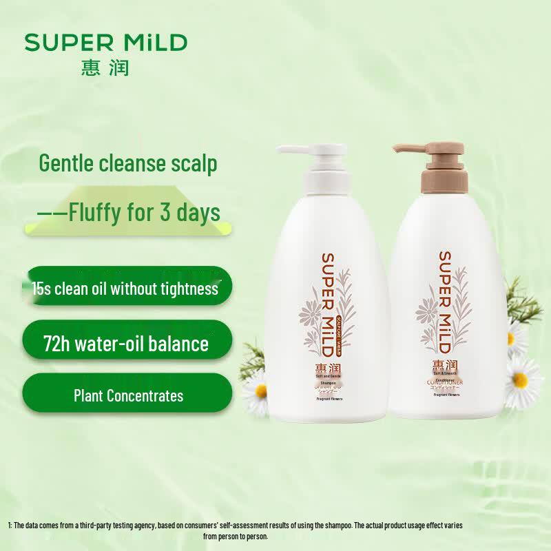 SUPER MiLD Renewal Fresh Flower Shampoo & Conditioner Set