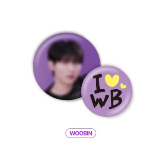 2025 CRAVITY Concert Dare To Crave Random Pin Button Set