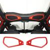 Red Top Roof Speaker Stereo Cover Trim Decal Bezel For Jeep Wrangler JL JT 2024+